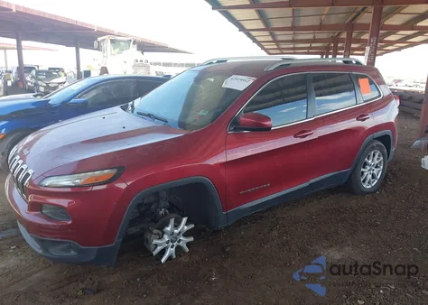 2014 Jeep Cherokee Latitude z USA, uszkodzony, nr VIN 1C4PJLCB1EW123448
